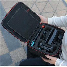 Compact Large size functional shockproof travel EVA Case Bag for Nintendo Switch Charge Controller